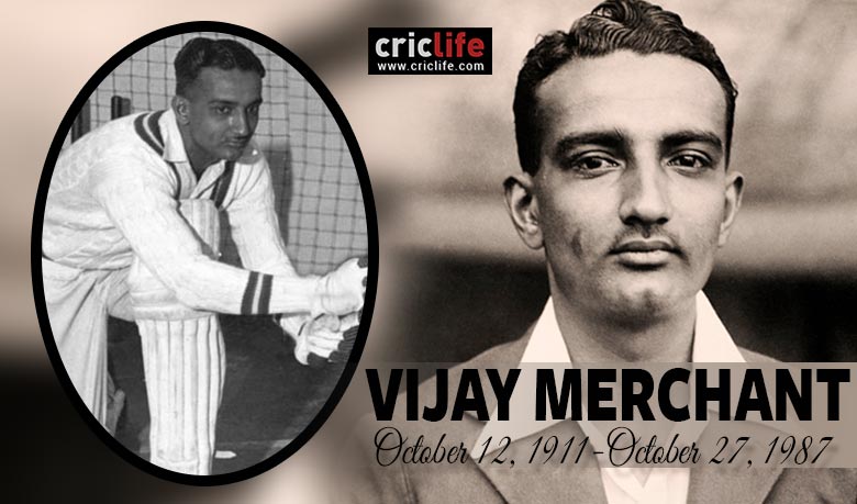 Vijay Merchant © Getty Images