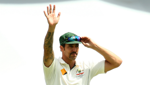 Mitchell Johnson retired from international cricket at the end of the 2nd Test between Australia and New Zealand at Perth © Getty Images