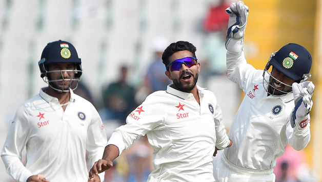 Ravindra Jadeja... back with a bang! © AFP 