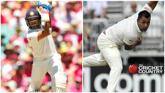 Rohit Sharma (left) and Stuart Binny were both released for Ranji Trophy duty ahead of the 1st Test vs South Africa © Getty Images