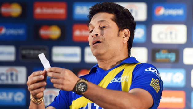 Sachin Tendulkar will be in action in the first match of the All Stars Cricket League on Saturday © Getty Images