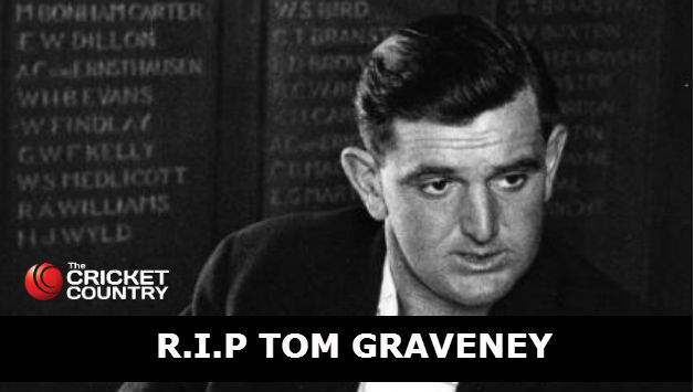 Tom Graveney made 11 centuries in 79 Test matches for England between 1951 and 1969, scoring 4,882 runs at an average of 44.38 © Getty Images