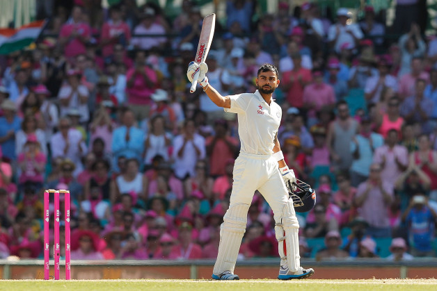 Virat Kohli was in excellent form in the series against Australia during the end of the 2014-15 season © Getty Images