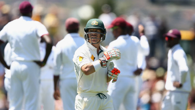 David Warner's dismissal was perhaps not celebrated by all © Getty Images