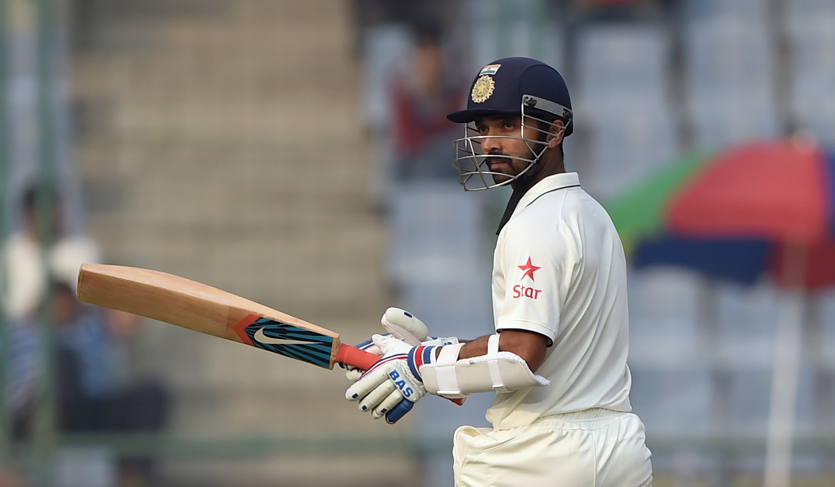 Ajinkya Rahane was man of the match against South Africa at Delhi © Getty Images