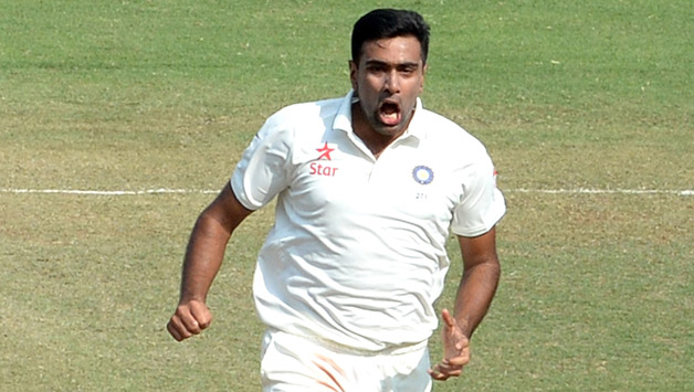 Ravichandran Ashwin took 7 for 66 in the third Test against South Africa at Nagpur © Getty Images
