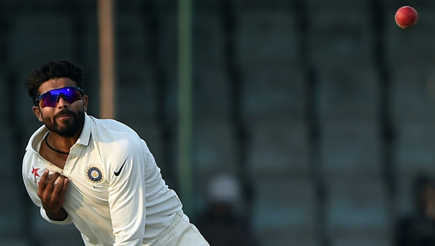 Ravindras Jadeja finished with figures of 5 for 30 in the first innings of fourth test vs South Africa © AFP