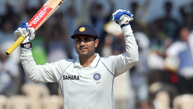 Virender Sehwag announced his retirement in 2015 © AFP