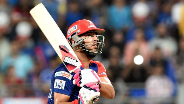 Yuvraj Singh smashed eight boundaries and four sixes, facing 83 balls © PTI (File Photo)