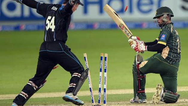 Will either Pakistan or New Zealand go to the top of the ICC rankings in T20Is? © AFP
