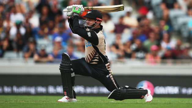Colin Munro smashed seven sixes and a four in his innings of 50 off 14 balls © Getty Images