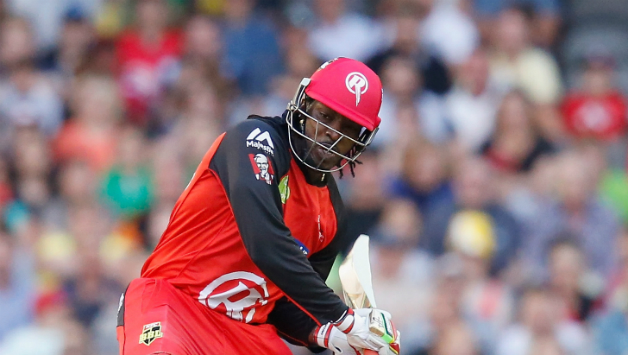 Chris Gayle is known for his ability to hit the ball big; not so much for his running between the wickets © Getty Images