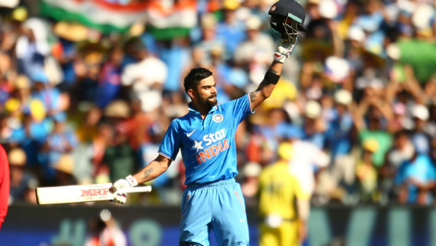 Virat Kohli has scored two centuries and two half-centuries in four matches in 2016 © Getty Images