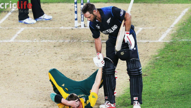 The gesture that won hearts all over but probably Brad Haddin didn’t like it © Getty Images 
