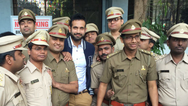 Irfan Pathan wished everyone via his twitter handle. Photo Courtesy: Irfan Pathan's twitter handle