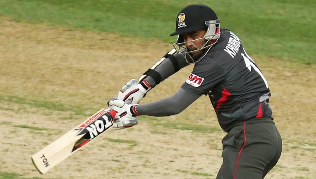 Khurram Khan captained the UAE team © Getty Images