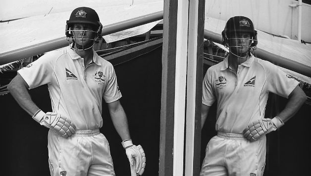 Adam Voges ahead of the second day's play at Basin Reserve © Getty Images