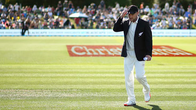 Brendon McCullum played his final Test vs Australia at Christchurch with record breaking innings of fastest century © Getty Images