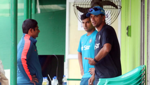 Rahul Dravid was the part of the World Cup Team India that lost the final in 2003 to Australia. Photo Courtesy: Twitter