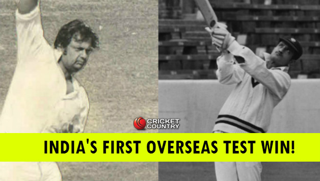 India's first win was set up by EAS Prasanna (left) and Ajit Wadekar (right). Photo Courtesy: Getty Images and H Natarajan