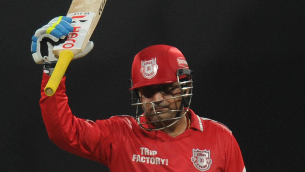 Virender Sehwag scored a 47-ball ton to set things ablaze © IANS (File Photo)