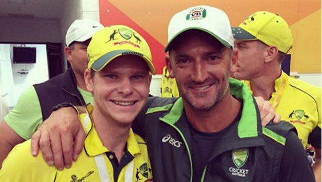 The likes of David Warner and Steven Smith have been under the guidance of Michael Di Venuto in the last three years. Photo Courtesy: Steven Smith's instagram