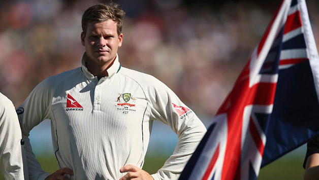 Steven Smith (above) was fined 30 percent of his match fee by the ICC for a heated exchange with on-field umpire Ranmore Martinesz © Getty Images