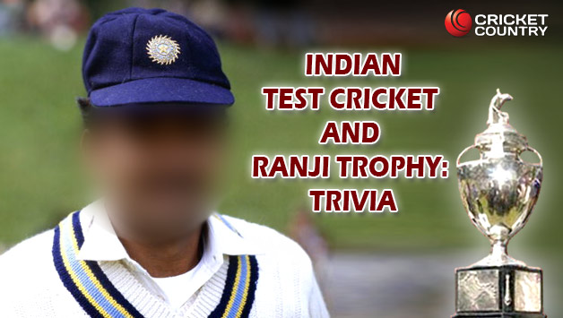 Indian Test cricket and Ranji Trophy: Trivia. Designer: Ranjeet Parab.