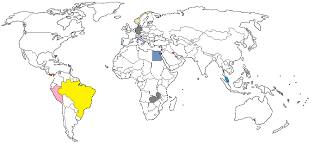 Indeed, these countries produced Test cricketers.