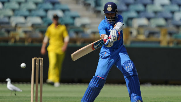 Ajinkya Rahane (above) was dismissed for mere seven by spinner Sulieman Benn © AFP (File Photo)