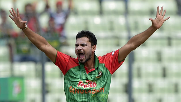 Mashrafe Mortaza (above) said he expects a lot of insights about Eden Gardens from Shakib Al Hasan © AFP