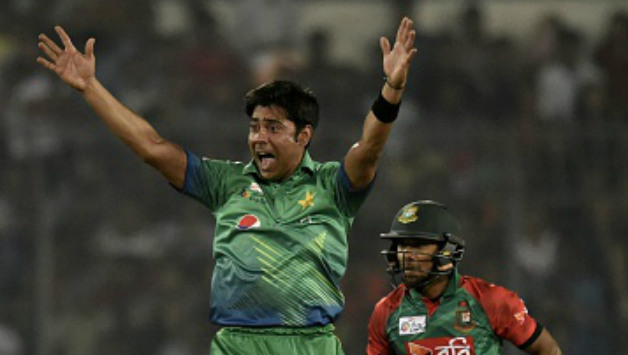 Mohammad Sami (left) might have to miss out on Pakistan's opening match © Getty Images