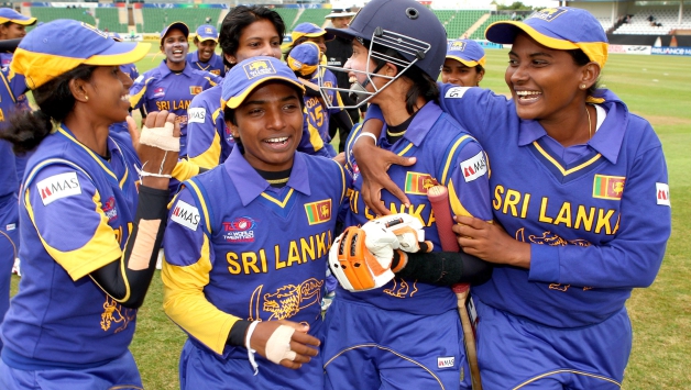 Athapaththu's 52 guided Sri Lanka to 114 in the first innings  © Getty Images