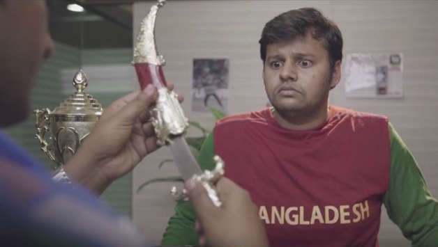The pre-Asia Cup 'joke' that went serious has now been replied by an Indian fan and the result is hilarious. Photo Courtesy: V Seven Pictures Youtube channel
