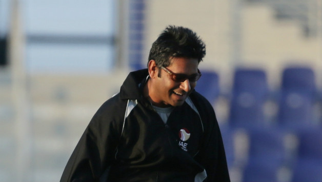 Aaqib Javed is presently head coach of UAE and is still in talks with PCB for contender as Pakistan coach © Getty Images
