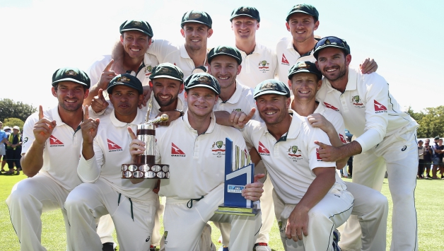 Australia were ranked as No.1 team in Test match after defeating New Zealand last month © Getty Images