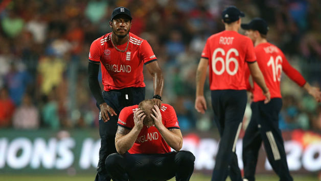 A devastated Ben Stokes after losing the ICC World T20 2016 final to West Indies © Getty Images