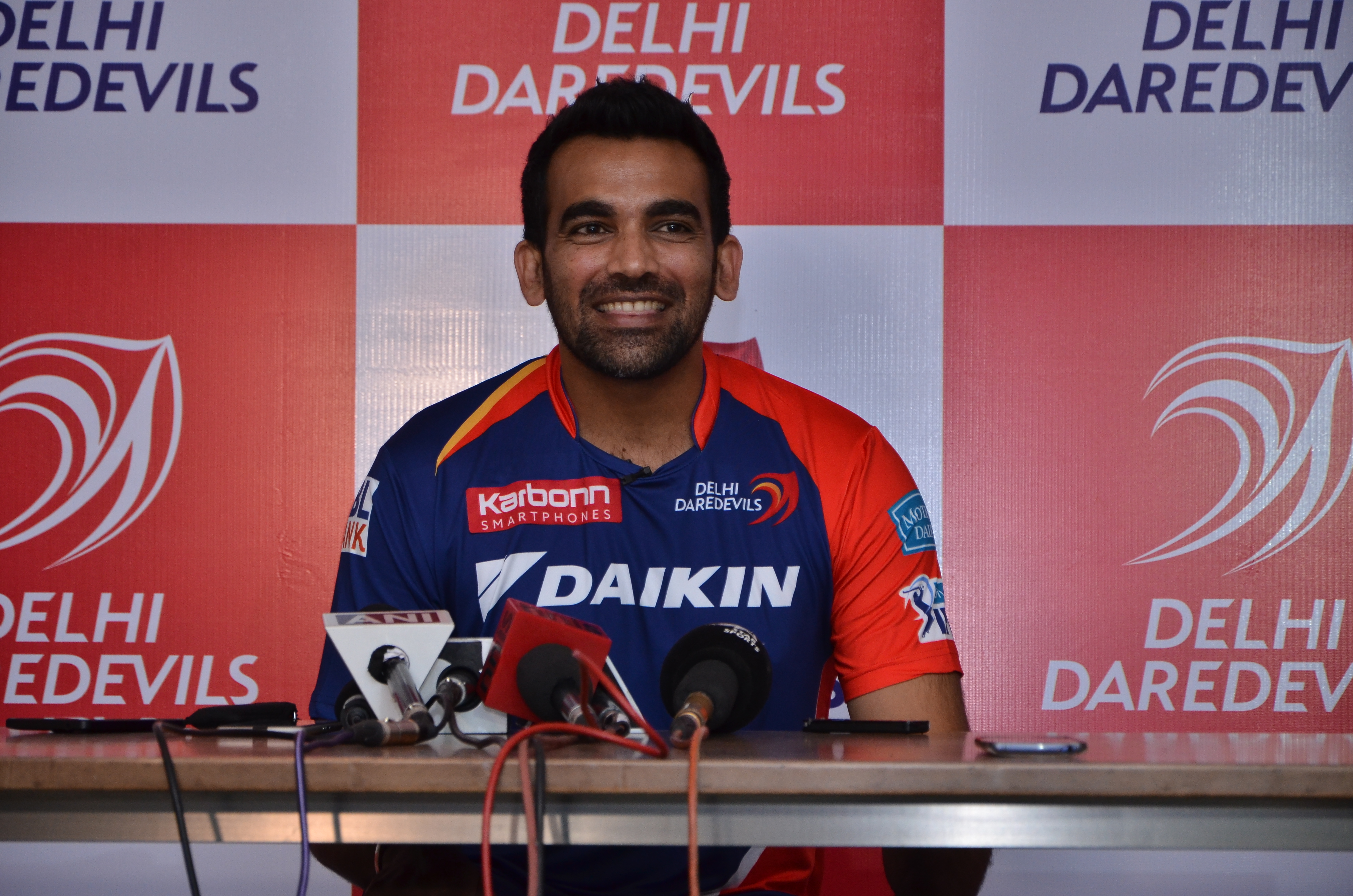 Zaheer Khan will led Delhi Daredevils in IPL 9 (Photo Courtesy: Delhi Daredevils )