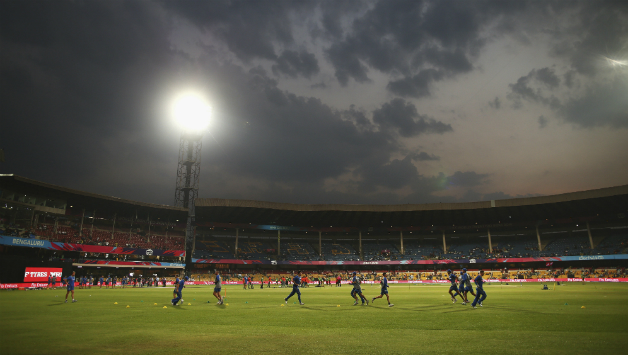KSCA decided to install the next-generation subsurface aeration and vacuum-powered drainage system from SubAir, USA at Chinnaswamy Stadium © Getty Images