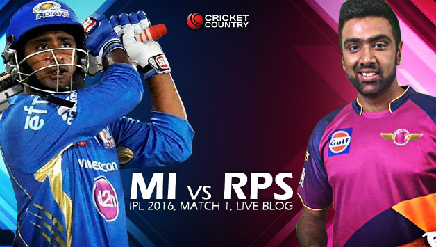 IPL live score, live cricket score, MI vs RPS, RPS vs MI, IPL live score, IPL 2016 live score