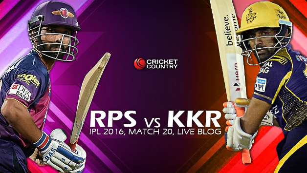 RPS vs KKR, RPS, KKR, KKR vs RPS, IPL, IPL 9, IPL 2016