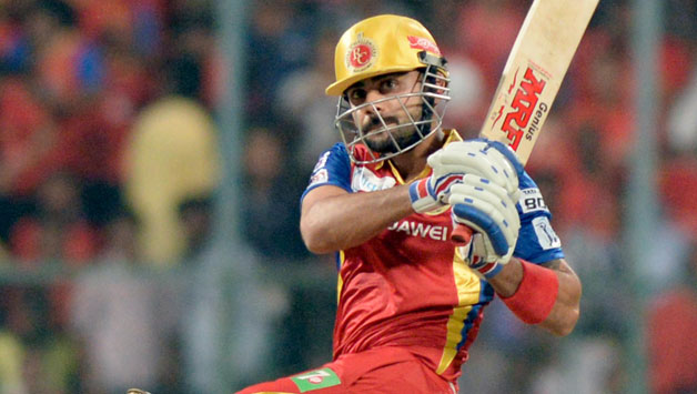 Virat Kohli (above) and AB de Villiers added 157 runs for the second wicket © IANS (File Photo)
