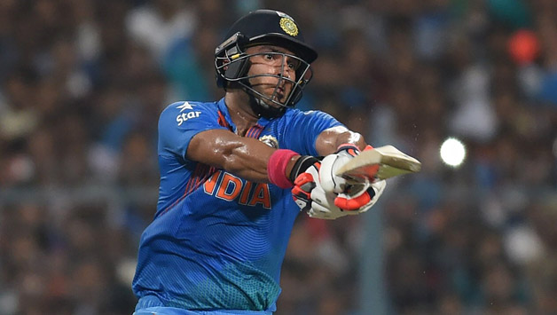 Yuvraj Singh (above) added I hope till the time I go back, the team has won a few games and we are in a good position © AFP