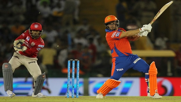 Aaron Finch was the star of the match for Gujarat Lions © PTI