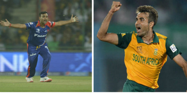 Amit Mishra and Imran Tahir © Getty Images