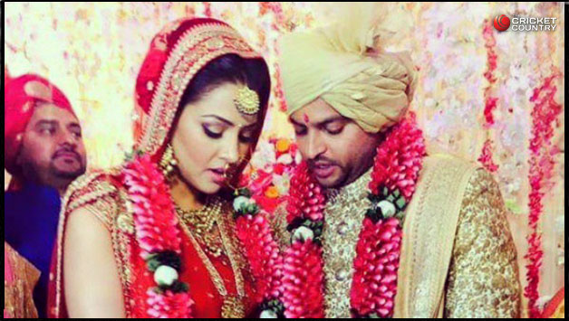 Suresh Raina got married to Priyanka Chaudhary last year © Getty Images