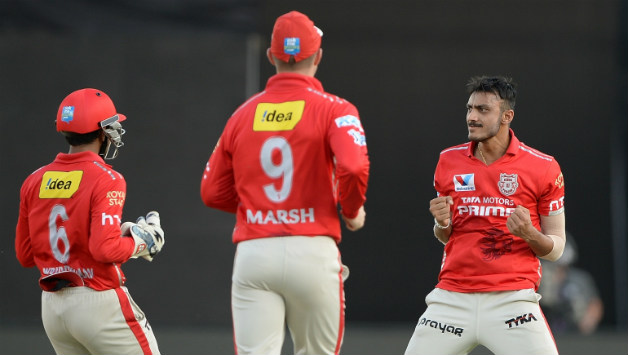 Akshar Patel's four wickets in five balls for his franchise helped break the backbone of their opponent Gujarat Lions’ batting on Sunday © AFP