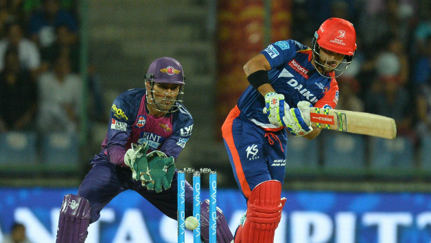 DD's stand-in captain top scored with 34 runs © AFP