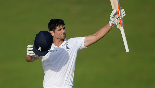 Alastair Cook got to 10,000 Test runs during second Test against Sri Lanka © Getty Images