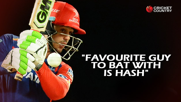Quinton de Kock has been one of Delhi Daredevils' best batsmen this season © AFP